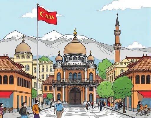 ازدحام مروري كثيف من كازينو لبنان